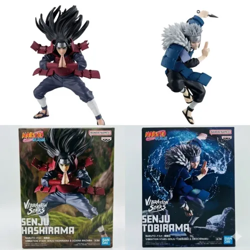 Conjunto Figures : Hashirama & Tobirama - Vibration Stars - Naruto - Lançamento