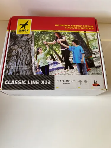 Slackline Gibbon Classic Line X13 - 15 metros (novo)
