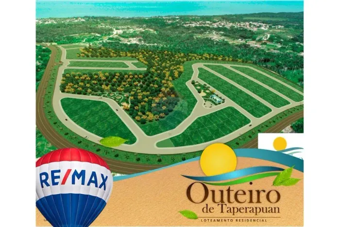Lote/Terreno no Outeiro de Taperapuan - Praia Taperapuan Porto Seguro Bahia