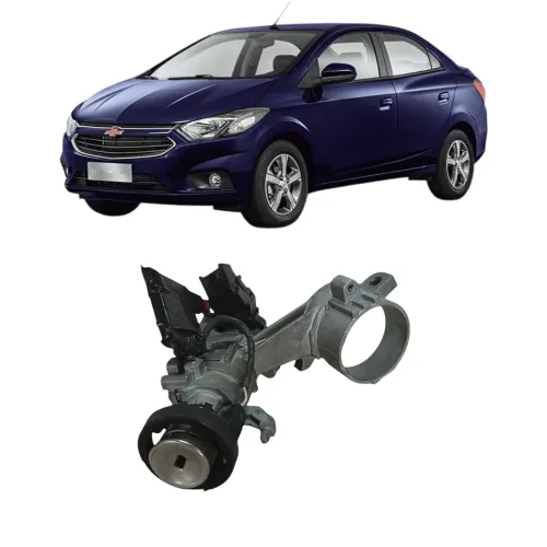 miolo cilindro comutador ignição Chevrolet prisma 2013 2018