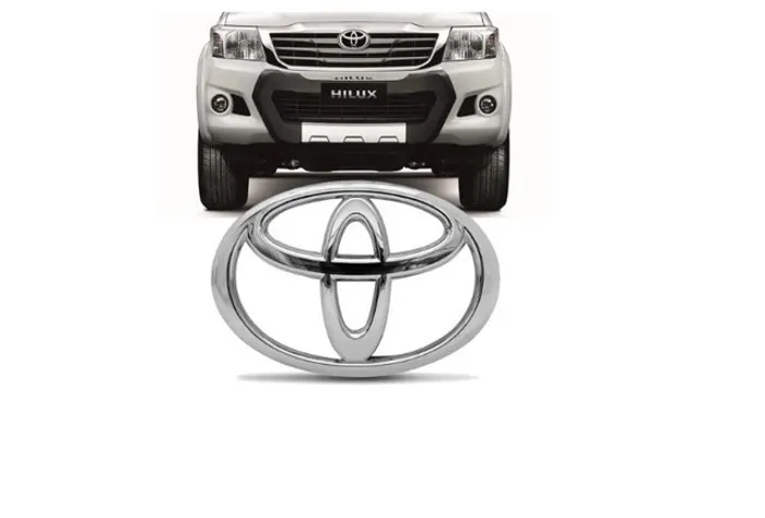 Emblema Grade Radiador Toyota Hilux 2005 2006 a 2014 2015 