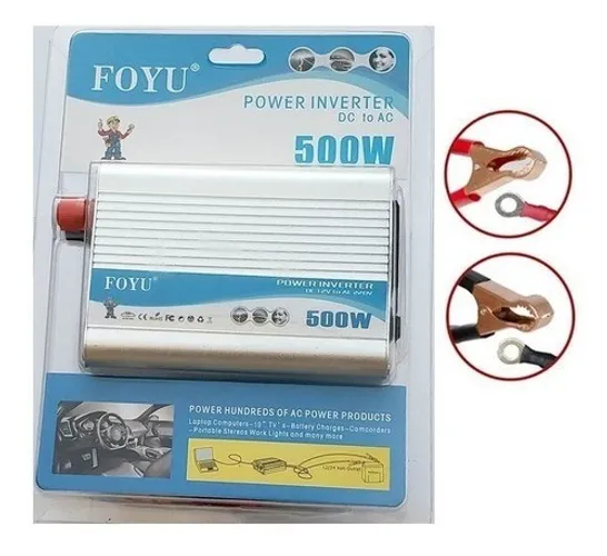 Inversor de Voltagem 12v - 110v 500w Automotivo com Usb
