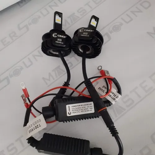 Led Plus amarela. Cinoy. H-3. Garantia. Nova. Instalada. 