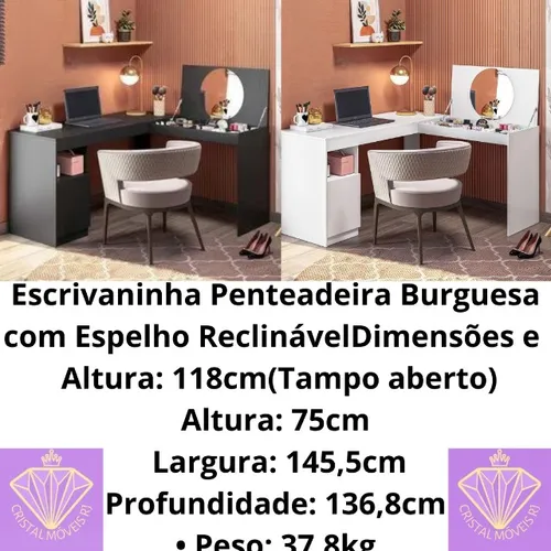 Escrivaninha Penteadeira Burguesa TM