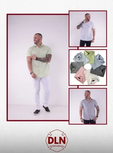 Camisa Social Masculina