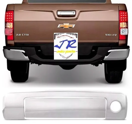 Aplique Capa Maçaneta Cromada Traseira Chevrolet S10 2012 2013 2014 2015 2016