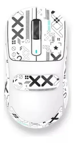 Mouse Sem Fio Shark X3 Pixart Paw3395 Ultraleve 3 Conexões