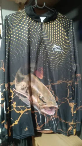 Camisa de pesca GG novas