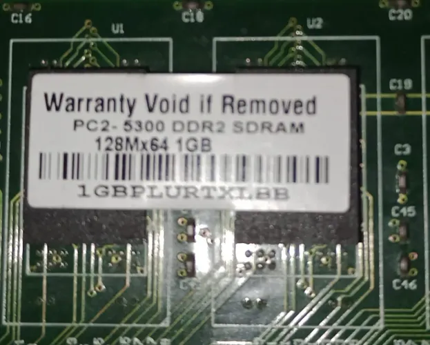 Memória RAM 1GB DDR2 PC2