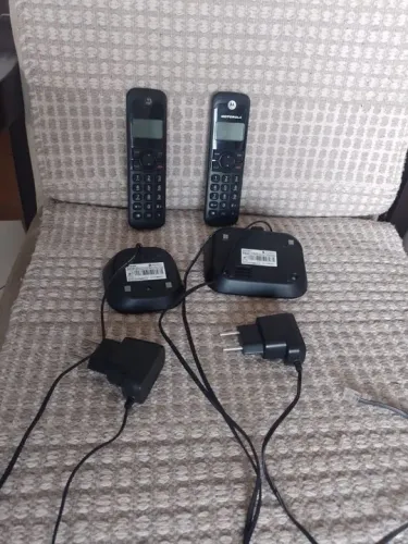 Telefone sem fio com extensão