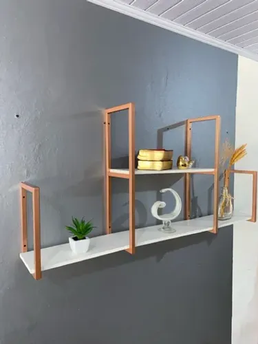 Prateleira estilo industrial