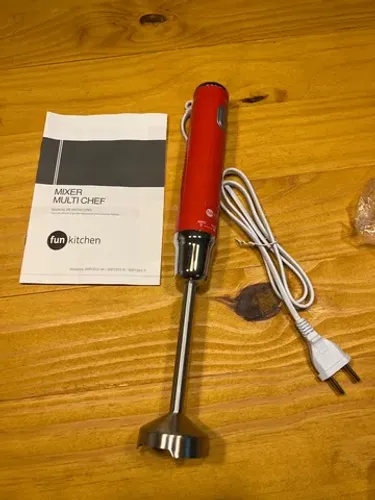 Mixer Multichef 350w Vermelho - Fun Kitchen 220v