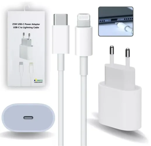 Carregador 25W USB-C para iPhone