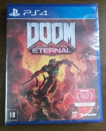 Jogo Doom Eternal PS4 - Novo e Lacrado