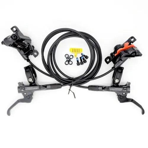 Par de Freios Hidráulico Shimano Deore M6120 4 Pistões