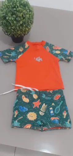 Conjunto banho ótimo material