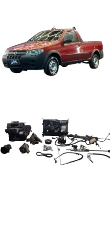 Kit Hidráulico/ Ar Condicionado Fiat Strada Palio Fire 1.4 