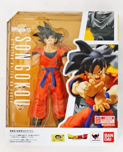 Sh figuarts Goku Bandai saiyan raised on earth lacrado