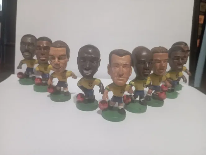 Coleção Mini craques coca cola 9 personagens 