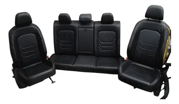 Jogo Banco 5 Lugares Volkswagen Jetta Gli 2.0t 2020 2021 Preto