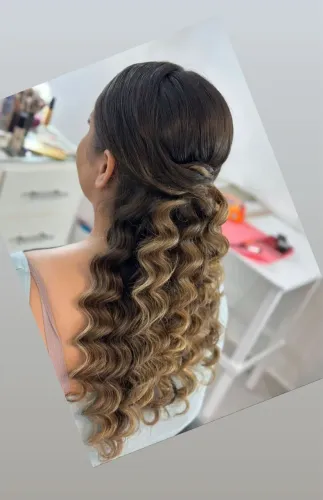 Penteado profissional a domicílio 