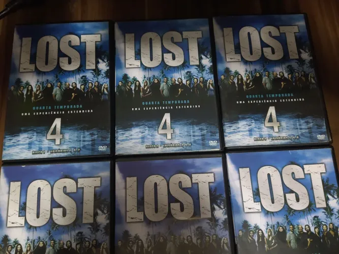 Dvd Lost 4 temporada 