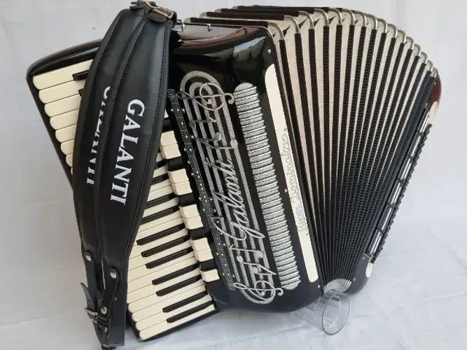 Acordeon 120 Baixos Galanti Super Dominator Impecável