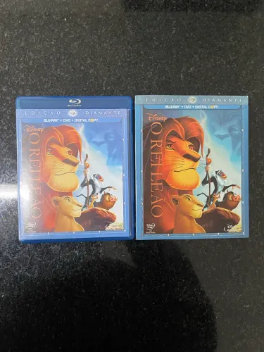 O Rei leão Blu Ray edição diamante com 3 discos