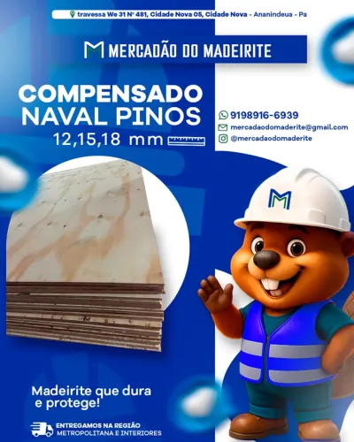 Mercadão do madeirite e Conpensados 