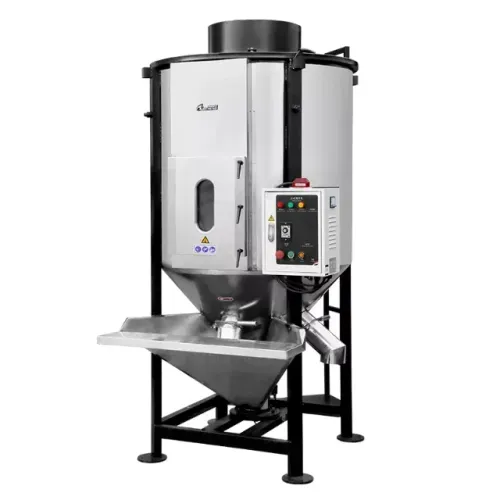 XC-JBG500L - Funil Secador e Misturador de Aço Inox para Material Termoplástico