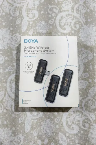 Microfone Sem Fio BOYA WM3T2-U2 para Android