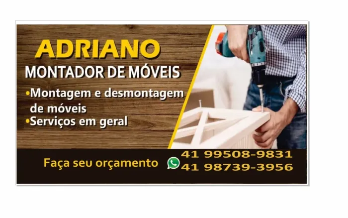 Montador de móveis e marido de aluguel 
