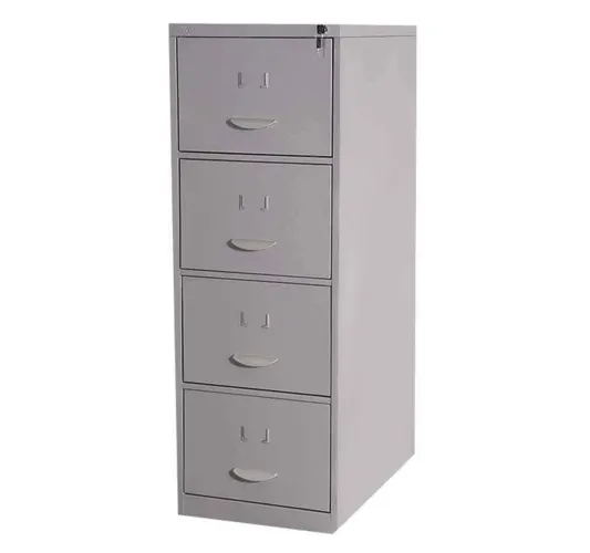 Arquivo de aço 4 gavetas longas - Marcos