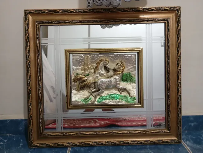 Quadro de Veneza espelhado raridade 