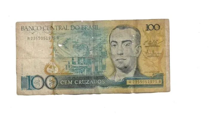 Nota Cédula de 100 Cruzados