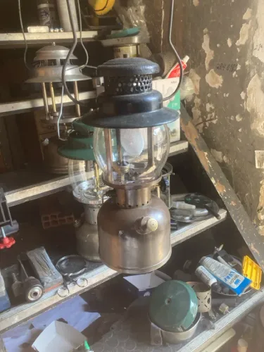 Lampiao coleman usa funcionando completo 1500 reais 