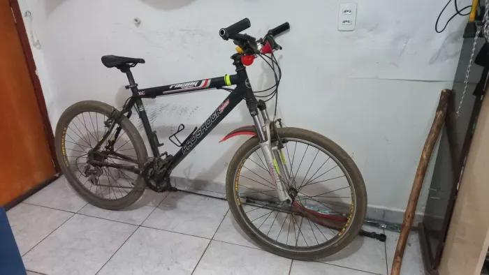 Bicicleta shimano Alivio, aro 26 Proshock,  aceito troca