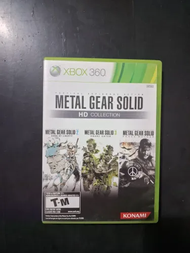 Metal Gear Solid HD Collection Xbox 360( ACEITO CREDISHOP)