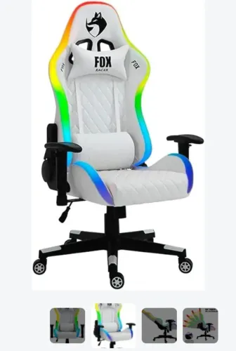 Cadeira Gamer Fox RGB (com iluminação)