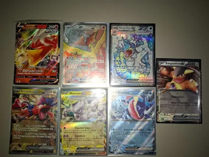 Cartas pokemon(preços na descrição)