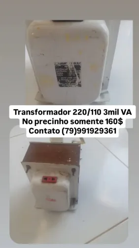 Transformador 110/220 3 mil VA