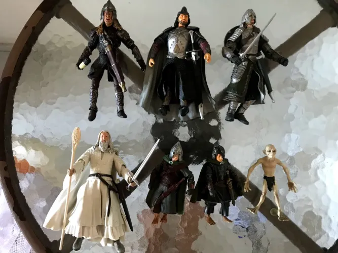 Combo Bonecos Senhor dos Anéis 1/12 Lords of the Rings toybiz