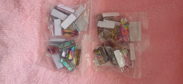 10x25 mm peças sortidas retangulares estampados vidro cabochão