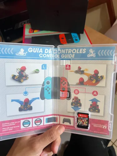 Nintendo Switch Oled Azul/Vermelho 64Gb