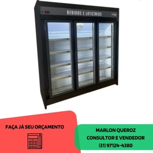 Auto Serviço 3 Portas Preto Polar 127/220v Novo