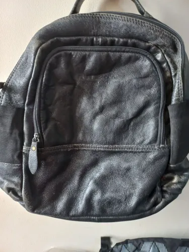 Mochila de couro