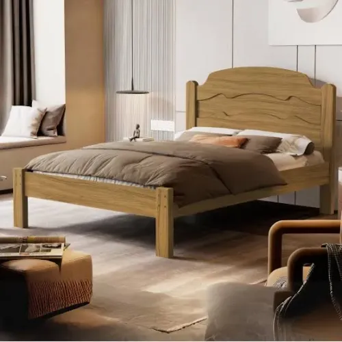 Cama casal íris amadeirado / ENTREGA HOJE !!!