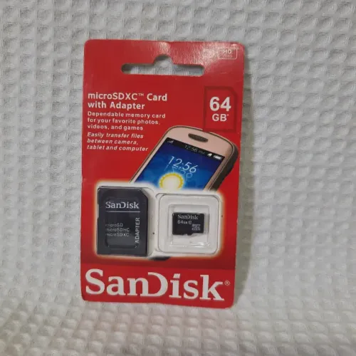 lote 500 cartões memória 64 gb sandisk