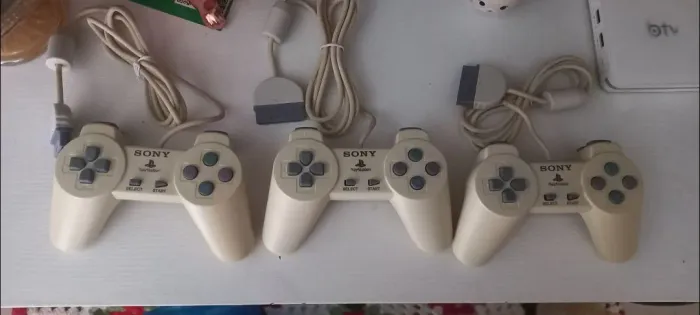 3 Controles Playstation 1 - Usados - Raros!