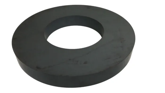 Imã Magnético Ferrite 220 X 110 X 25mm Alto Falante Corneta